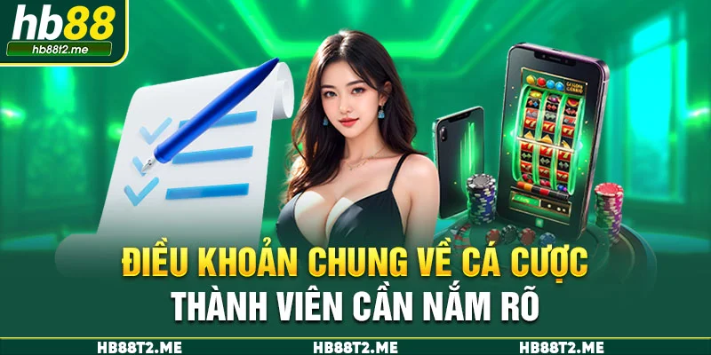 Điều khoản chung về cá cược thành viên cần nắm rõ Điều khoản chung về cá cược thành viên cần nắm rõ