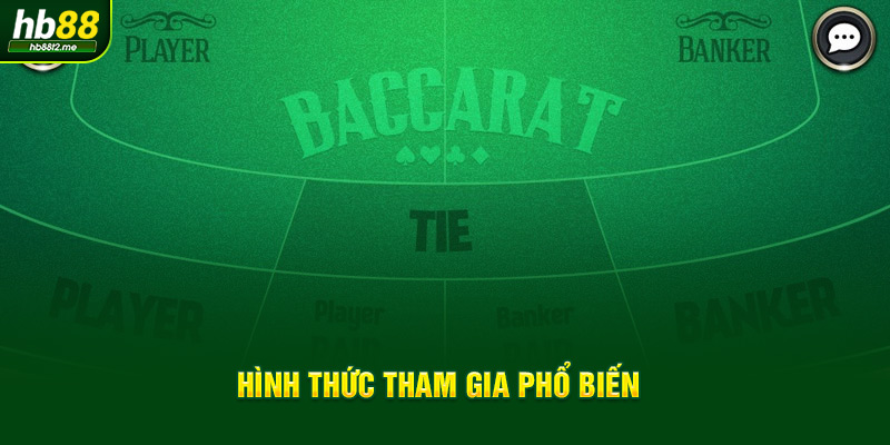 Hình thức tham gia phổ biến